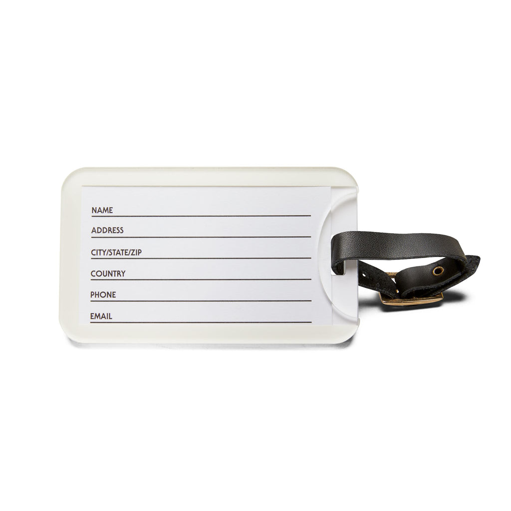 Luggage Tag — “I Heart Films” Movie Lover Travel Tag