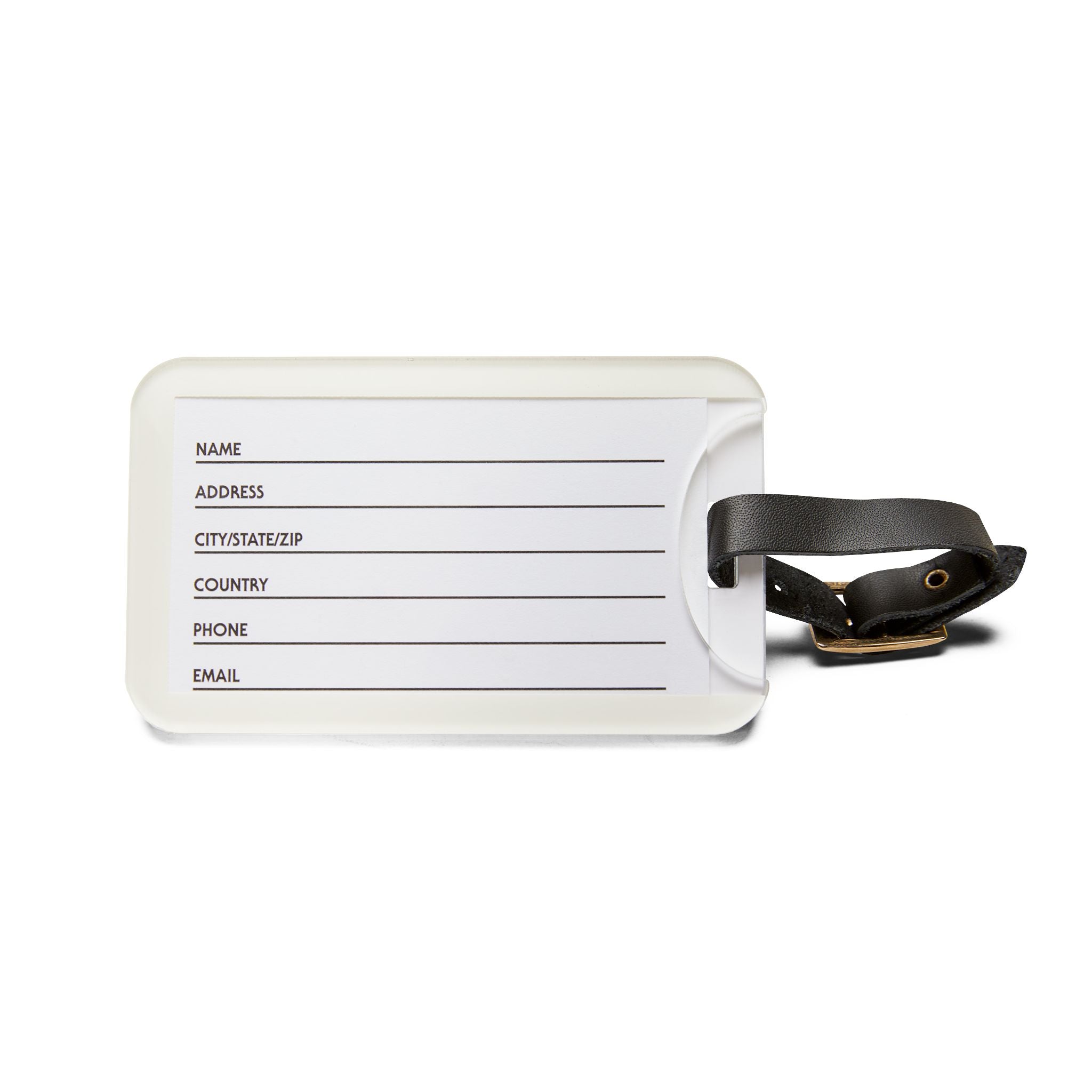 Luggage Tag — “I Heart Films” Movie Lover Travel Tag