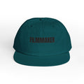 Filmmaker Surf Cap — Minimal White Snapback Hat for Film Creators