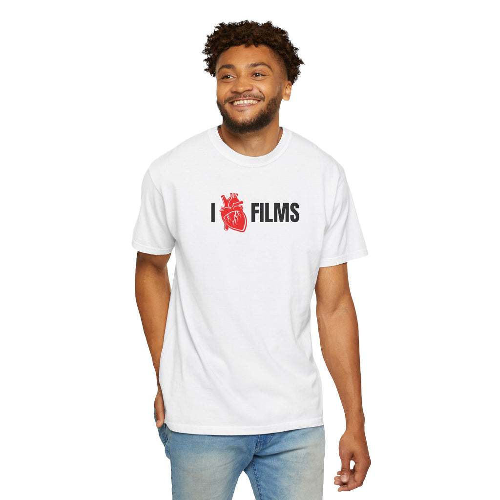 I Heart Films T-Shirt — Graphic Movie Lover Tee
