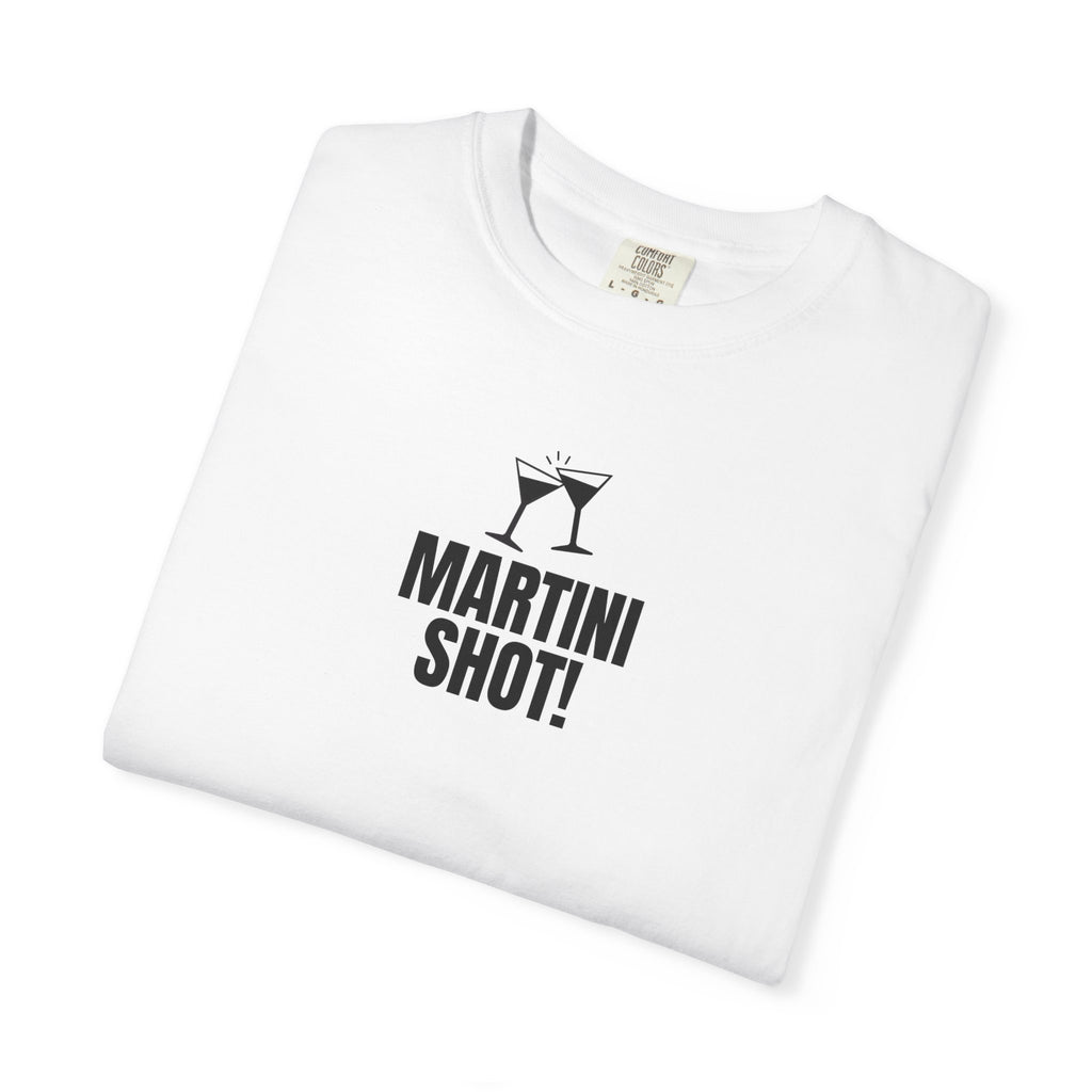 Martini Shot T-Shirt — Graphic Cocktail Tee