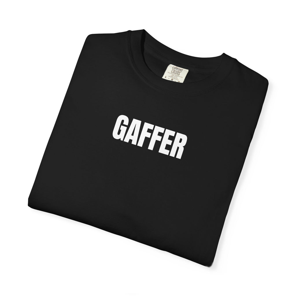 Gaffer T-Shirt — Crew Gaffer Work Tee (Garment-Dyed)