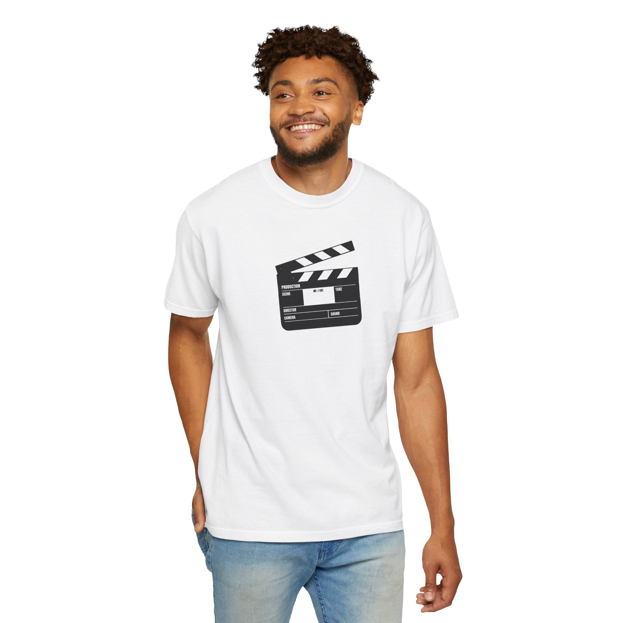 Film Clapboard T-Shirt — Movie Director Slate Tee