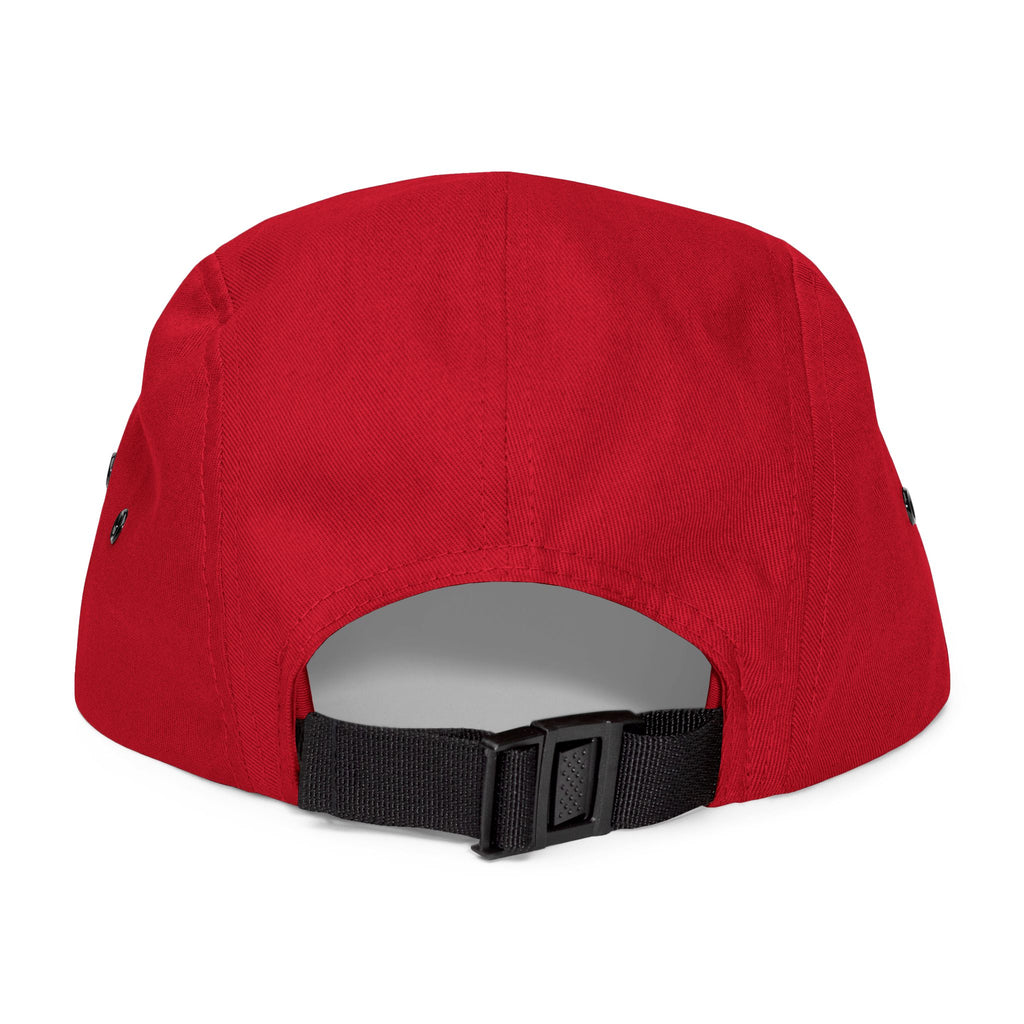 Filmmaker Embroidered 5-Panel Cap — Minimalist Crew Hat for Directors & Creators