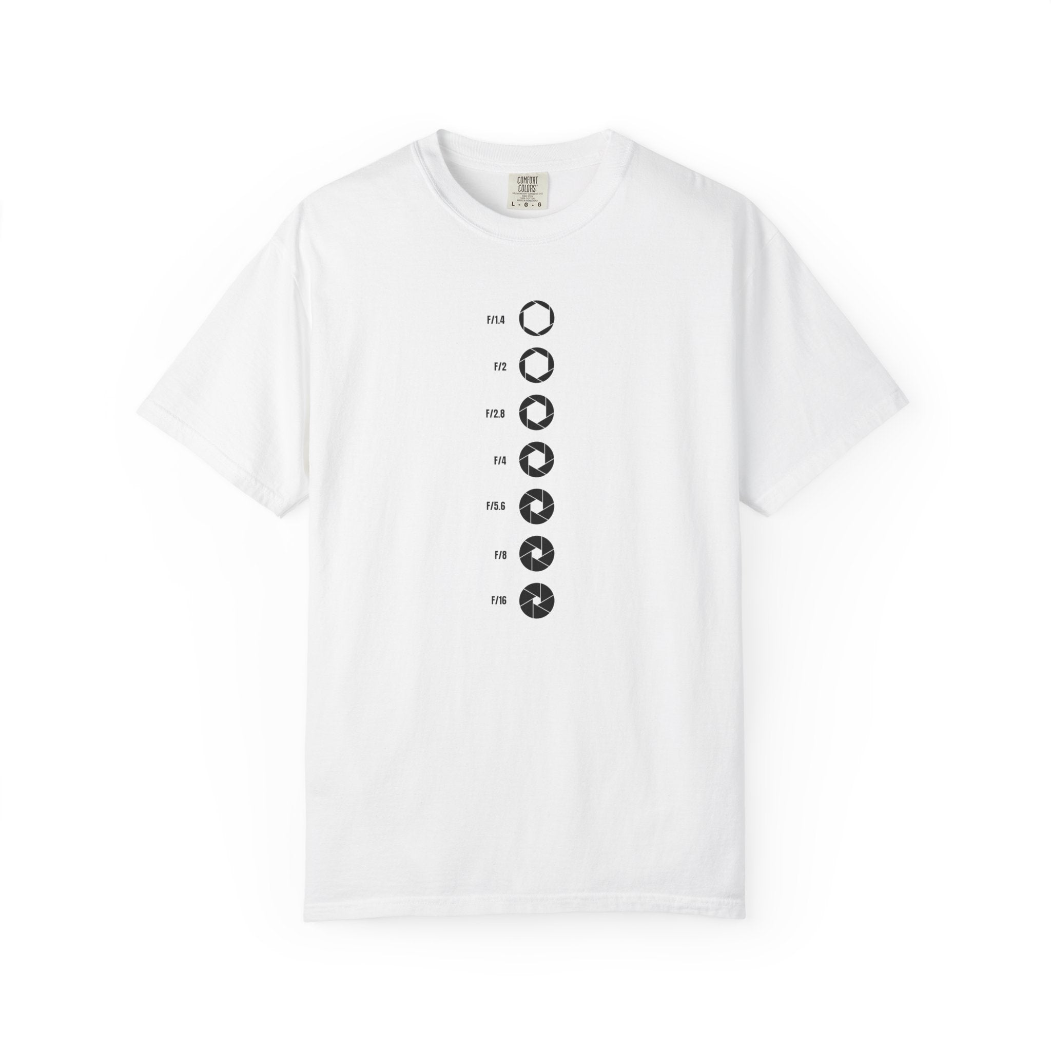 Aperture T-Shirt — f-stops