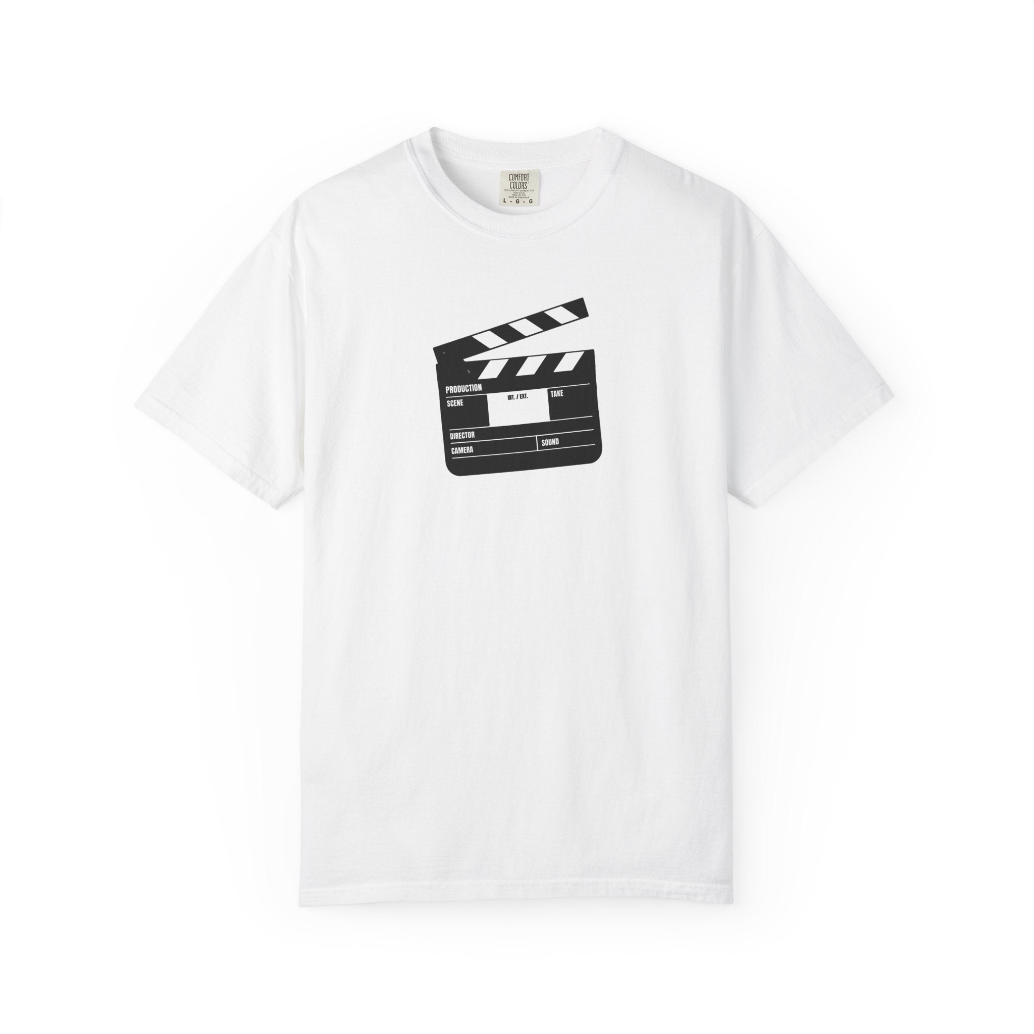 Film Clapboard T-Shirt — Movie Director Slate Tee