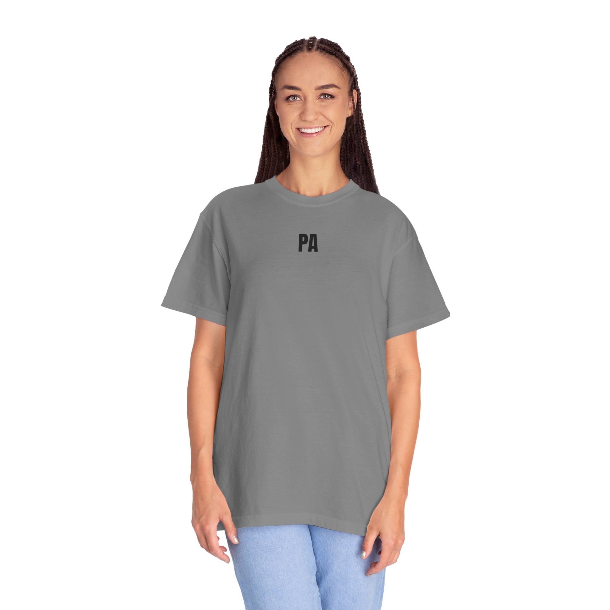 Production Assistant T-Shirt — 'PRODUCTION ASSISTANT' Front Print, Minimal Crew Tee