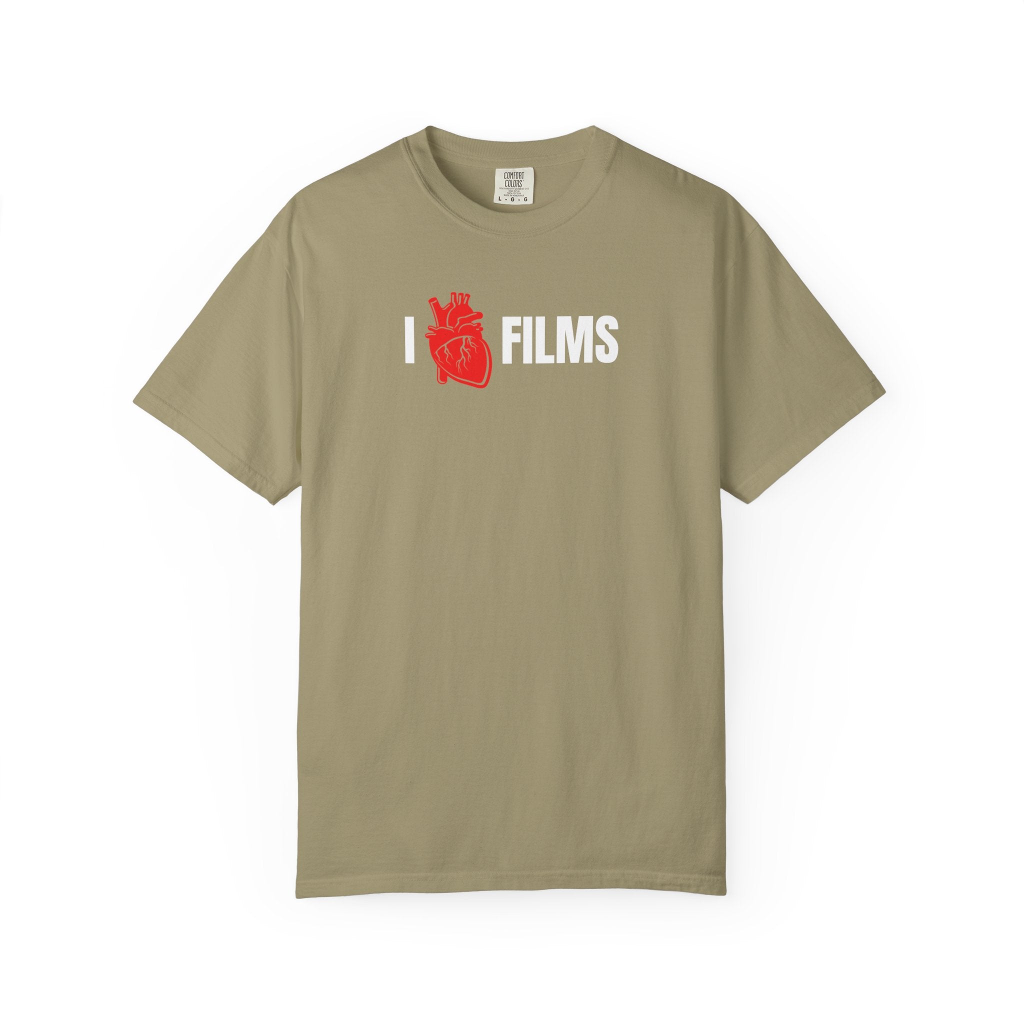 I  Heart Films T-Shirt — Heart Icon Movie Lover Tee