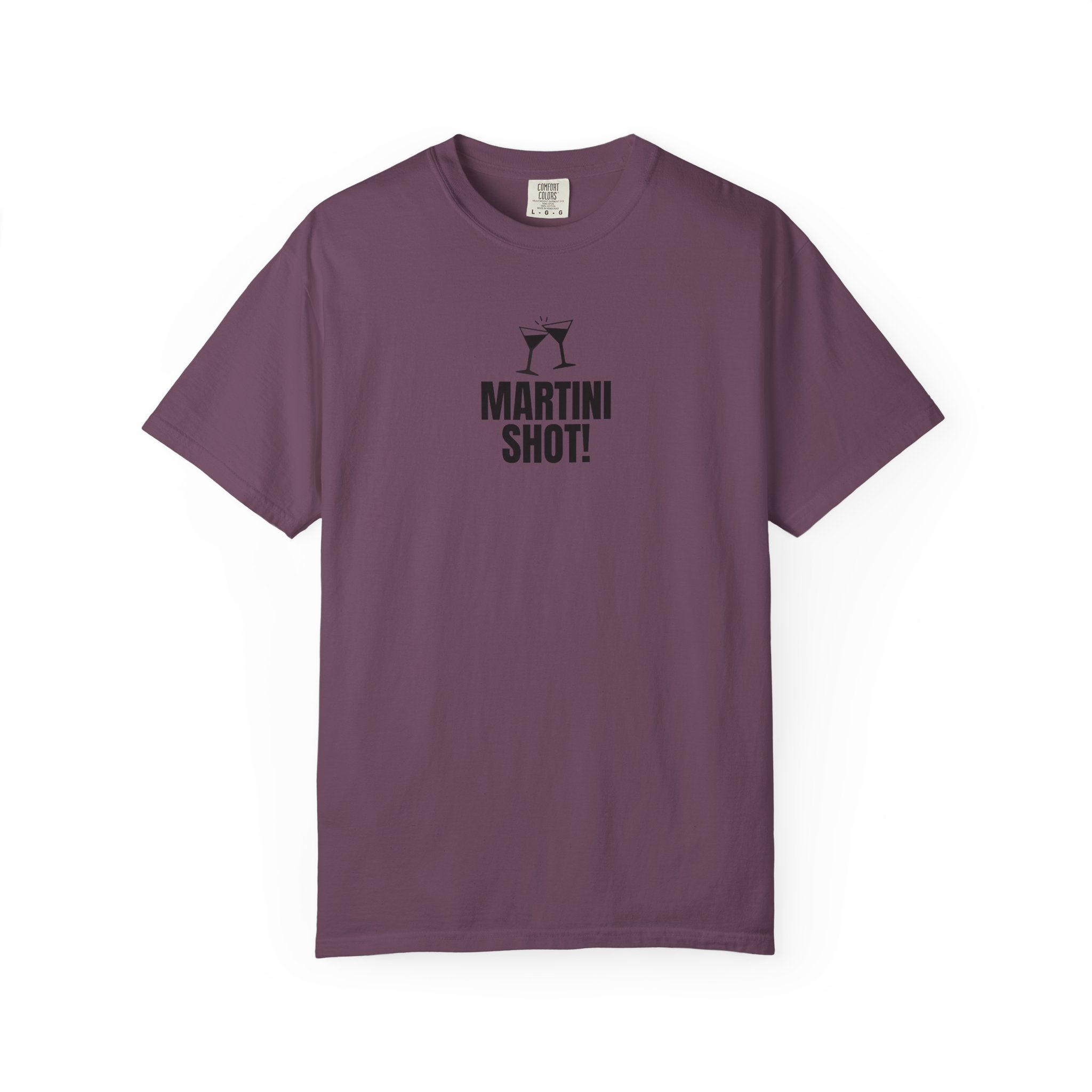 Martini Shot T-Shirt — Graphic Cocktail Tee