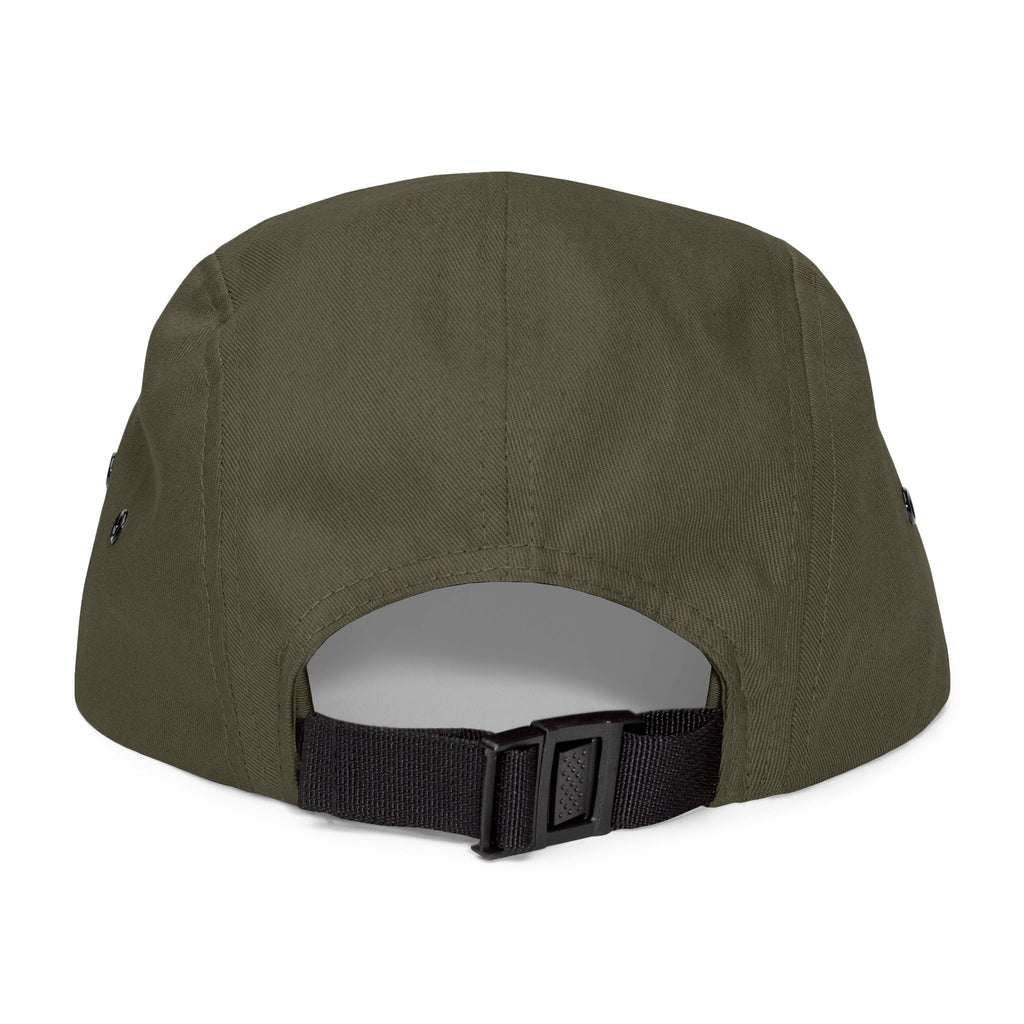Filmmaker Embroidered 5-Panel Cap — Minimalist Crew Hat for Directors & Creators