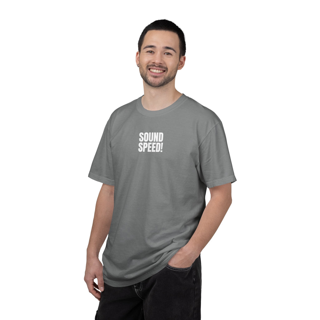 Sound Speed T-Shirt — Minimal Filmmaker Tee