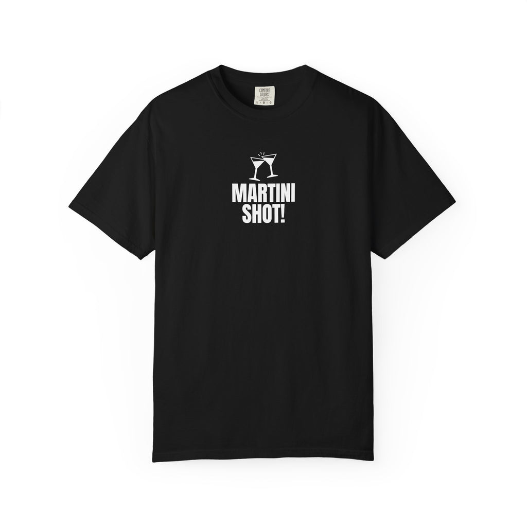 Martini Shot T-Shirt — Graphic Cocktail Tee