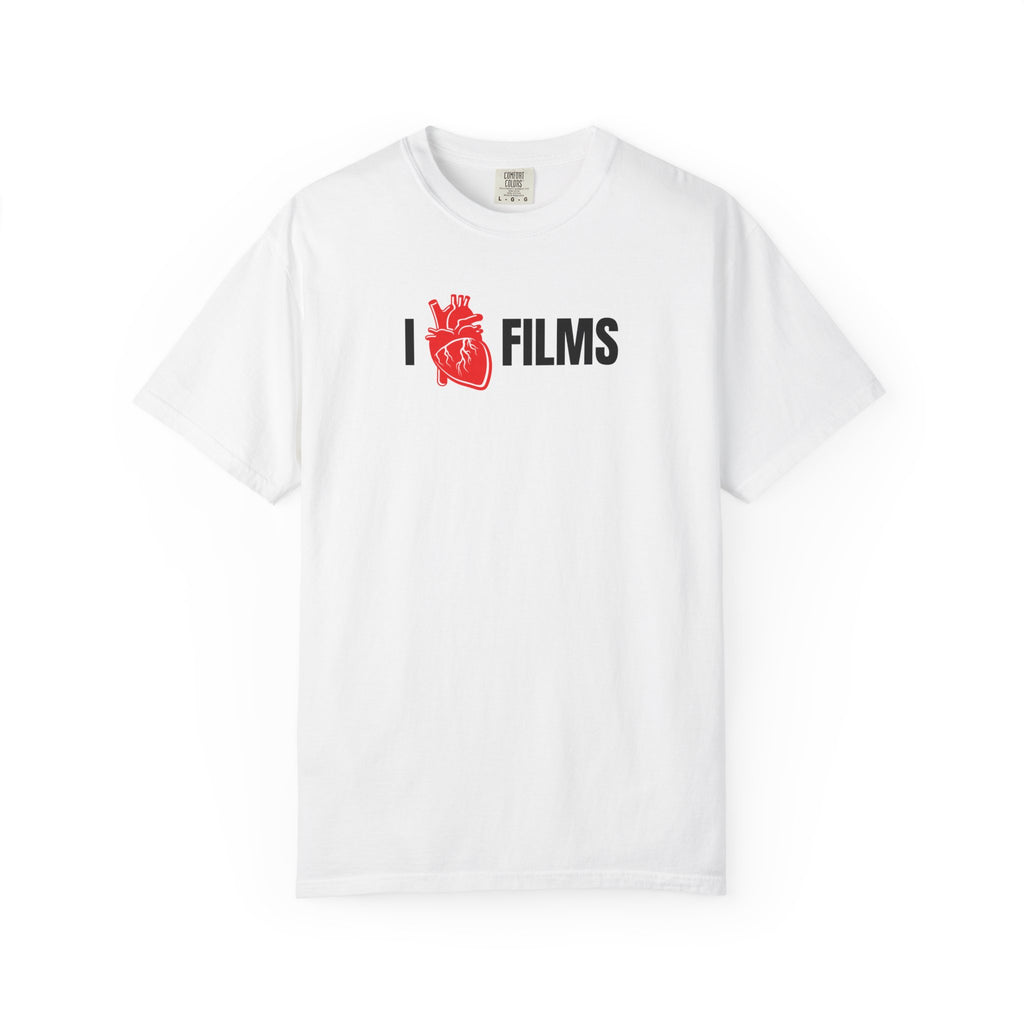 I Heart Films T-Shirt — Graphic Movie Lover Tee