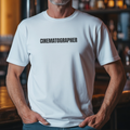 Cinematographer T‑Shirt — Minimal Film Crew Tee for Movie Makers