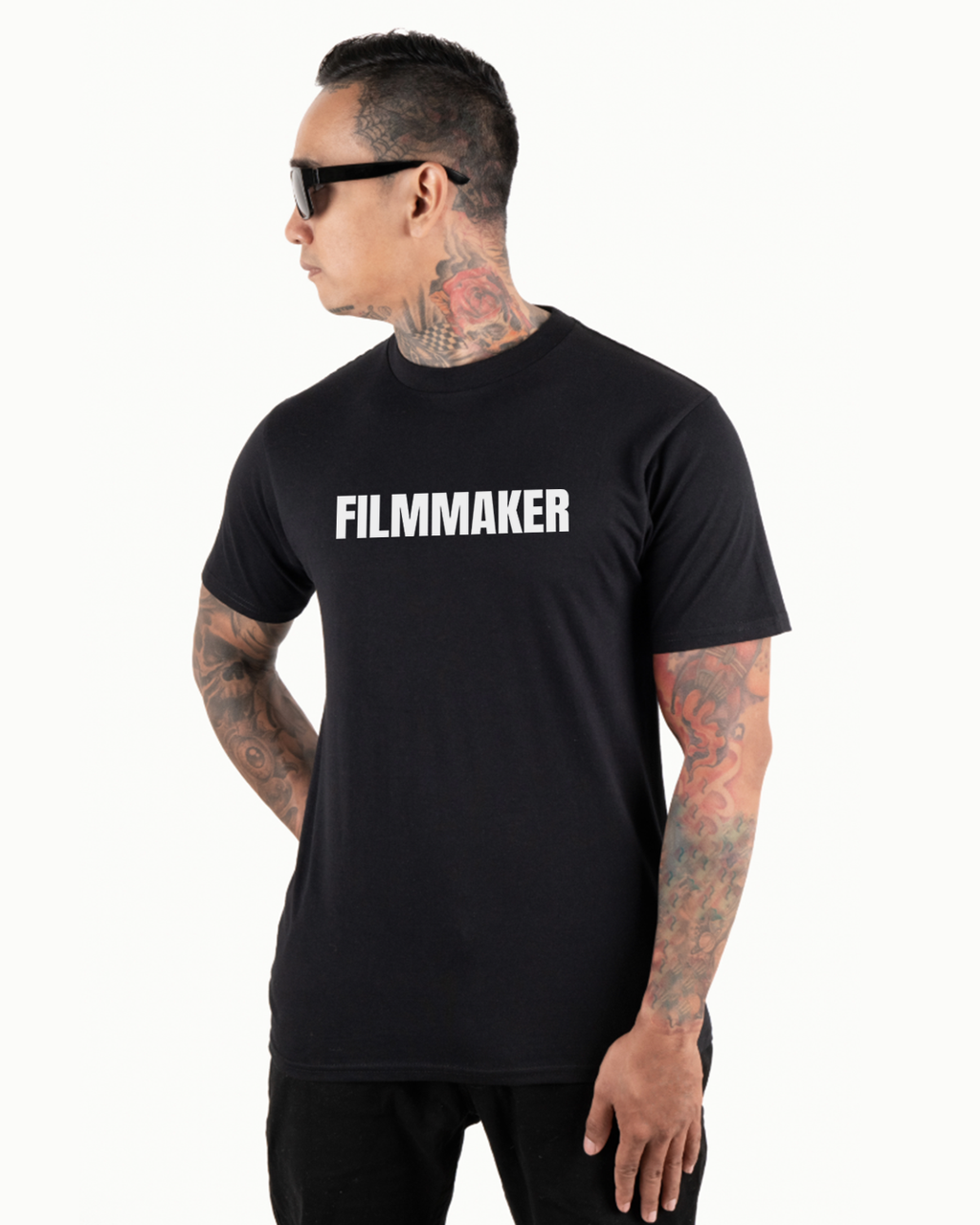 Filmmaker T-Shirt — Minimal Crew Tee for Directors & Video Creators