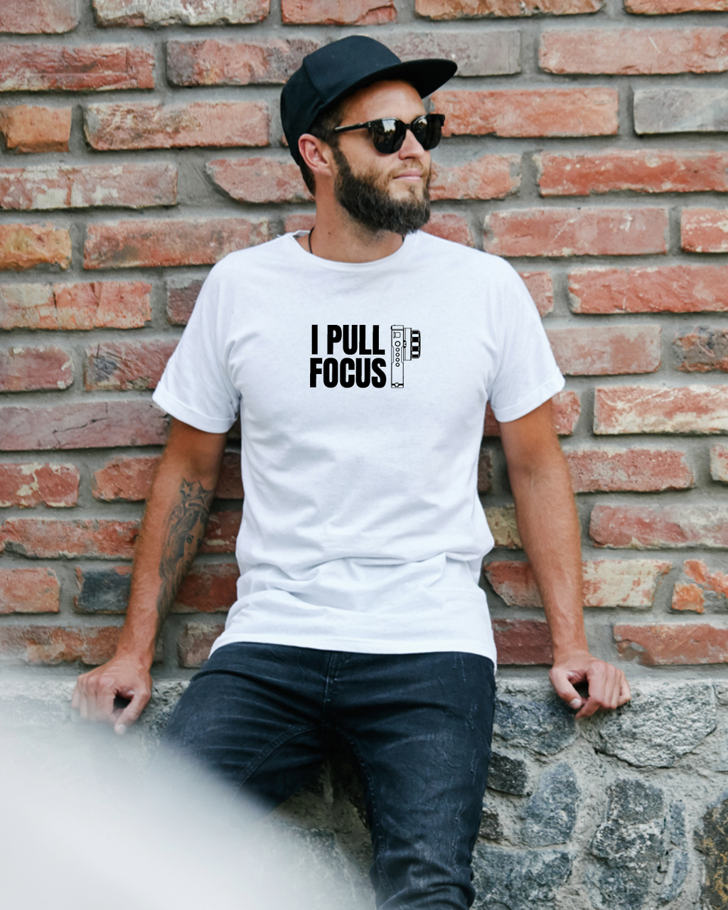 I Pull Focus T-Shirt — Cinematographer Camera Slate Tee