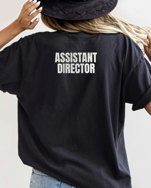Assistant Director T-Shirt — Crew Role Graphic Tee