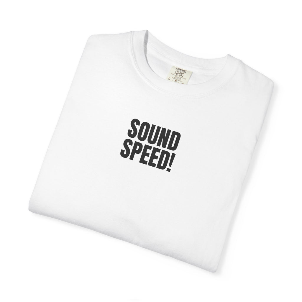 Sound Speed T-Shirt — Minimal Filmmaker Tee