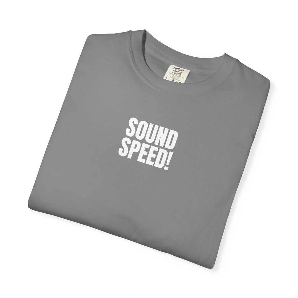 Sound Speed T-Shirt — Minimal Filmmaker Tee