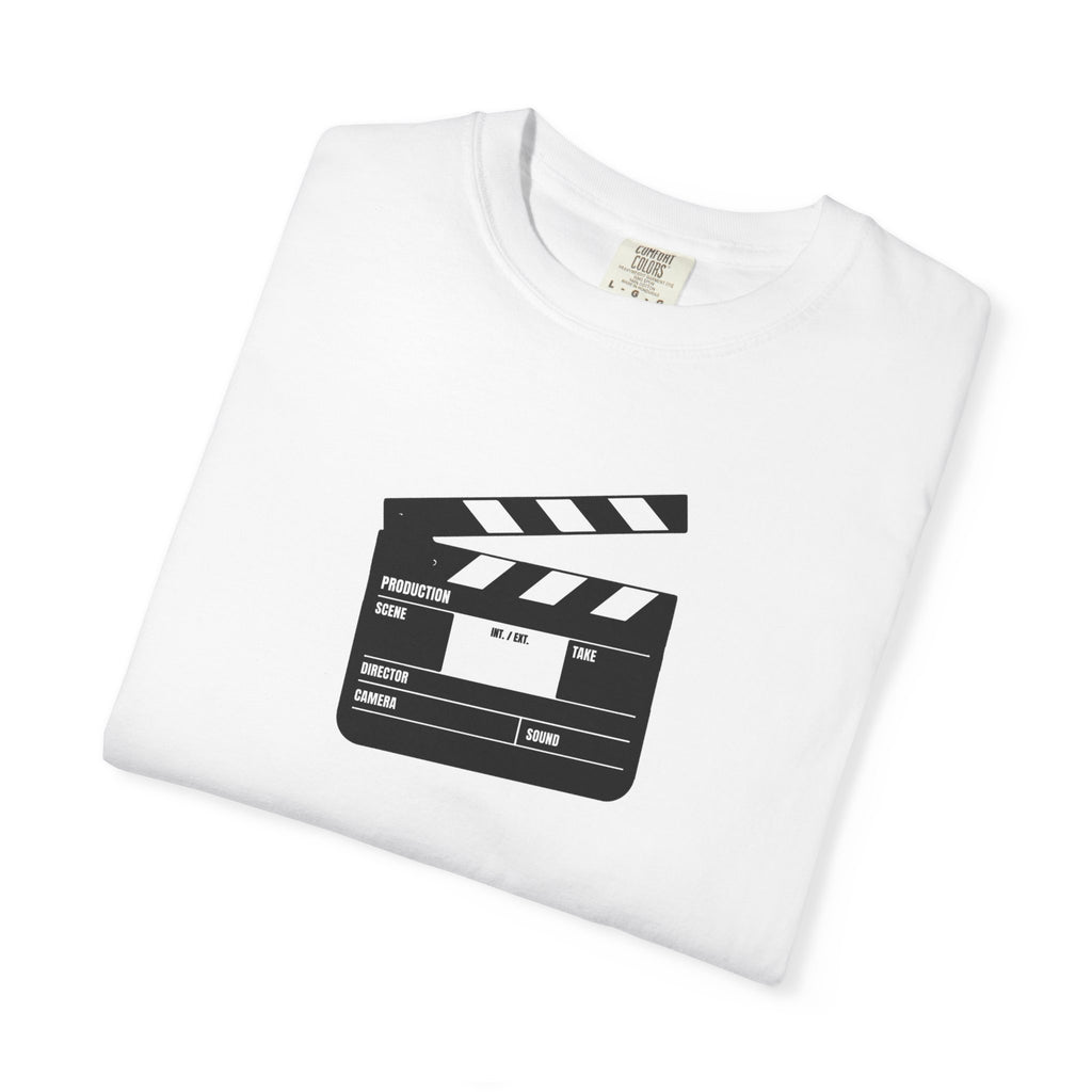Film Clapboard T-Shirt — Movie Director Slate Tee