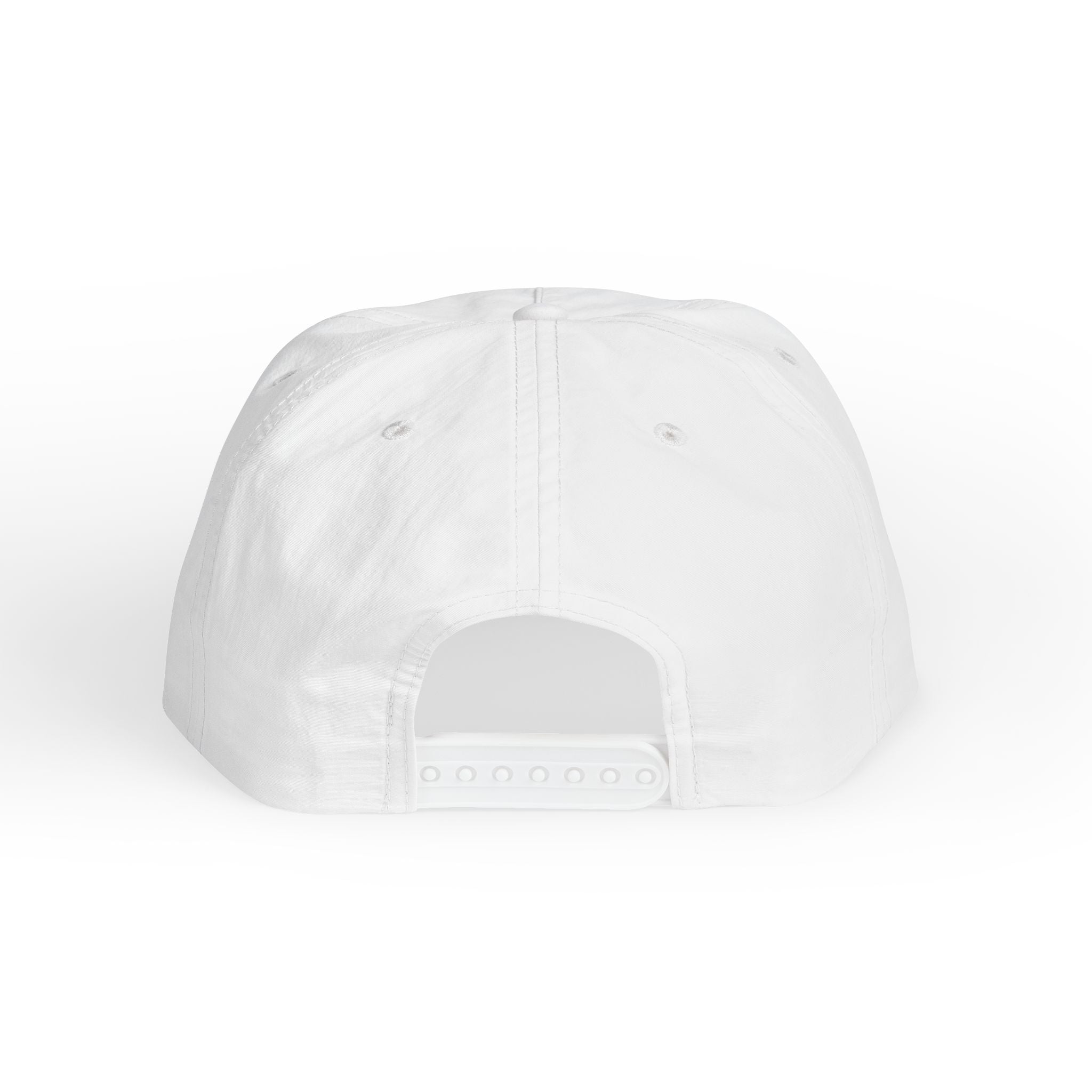 Filmmaker Surf Cap — Minimal White Snapback Hat for Film Creators