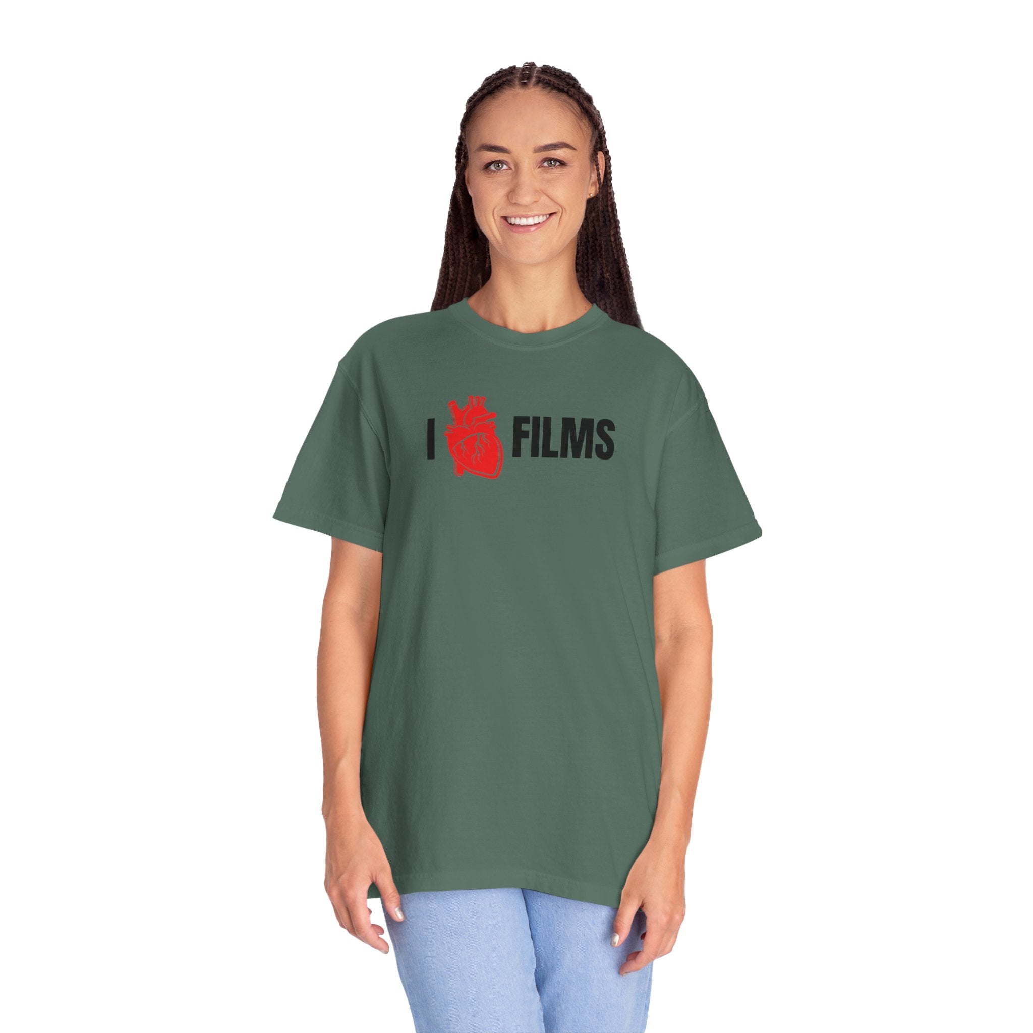 I Heart Films T-Shirt — Graphic Movie Lover Tee