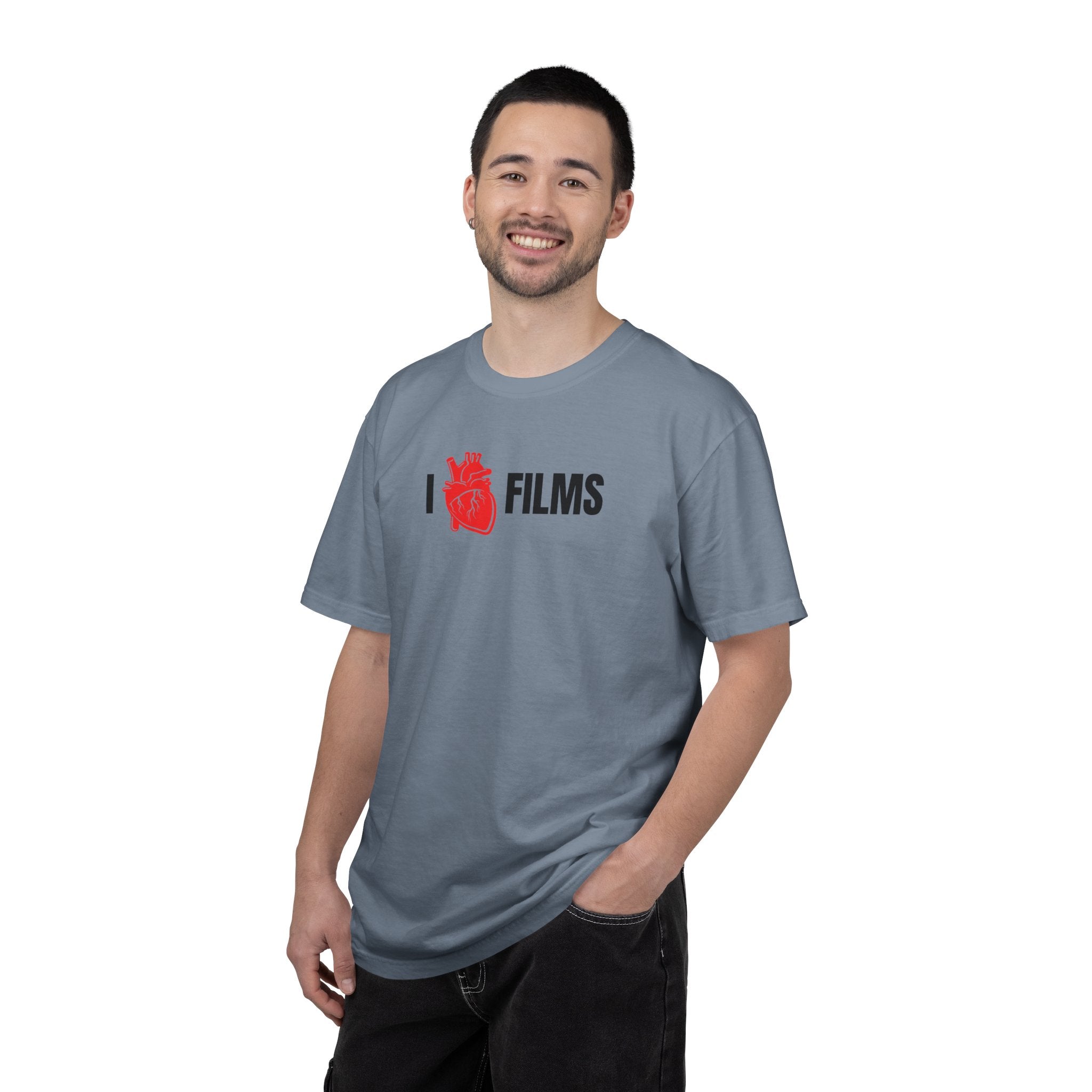 I Heart Films T-Shirt — Graphic Movie Lover Tee