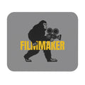 Filmmaker Sasquatch Mouse Pad — Retro Camera Director Desk Mat