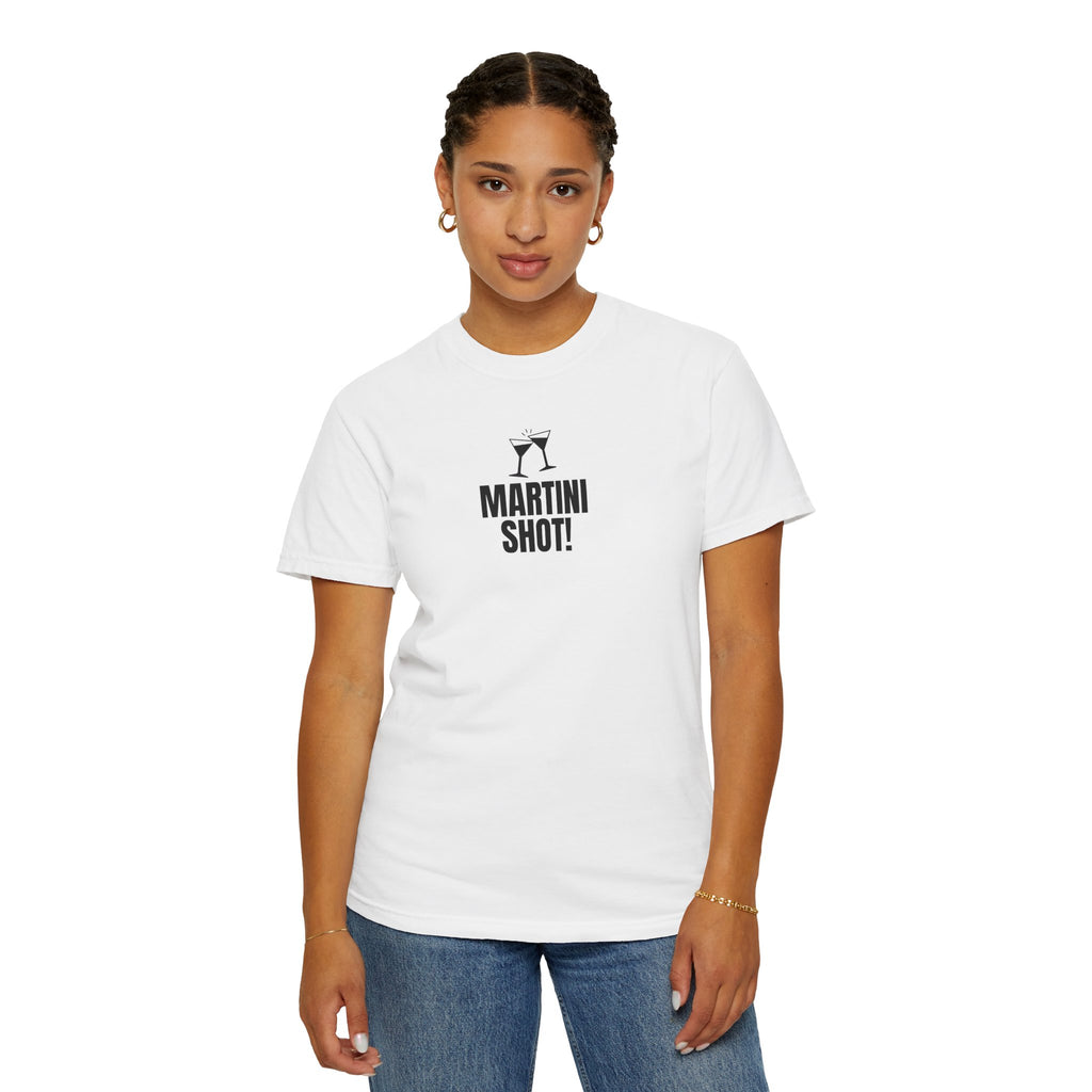 Martini Shot T-Shirt — Graphic Cocktail Tee