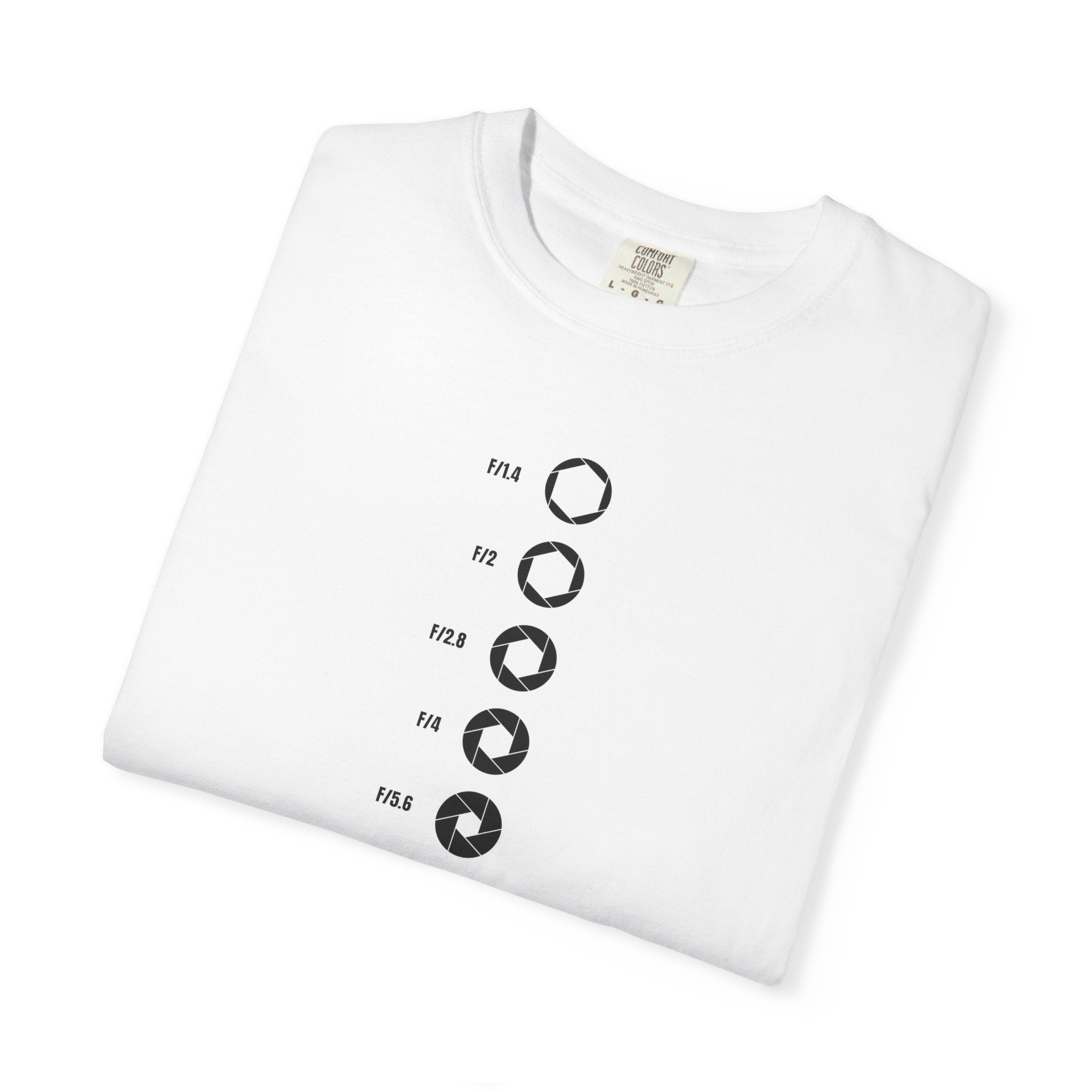 Aperture T-Shirt — f-stops