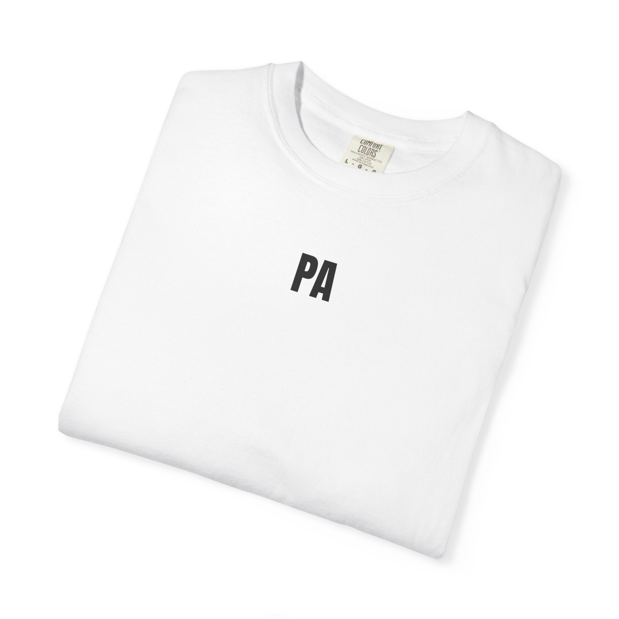 Production Assistant T-Shirt — 'PRODUCTION ASSISTANT' Front Print, Minimal Crew Tee