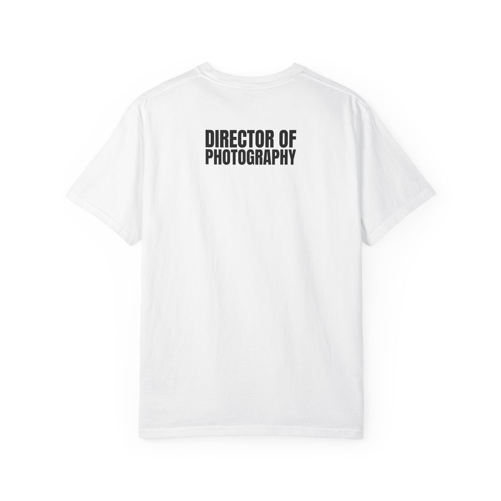 Director of Photography T-Shirt — Graphic Crew Tee for Filmmakers & Photographers
