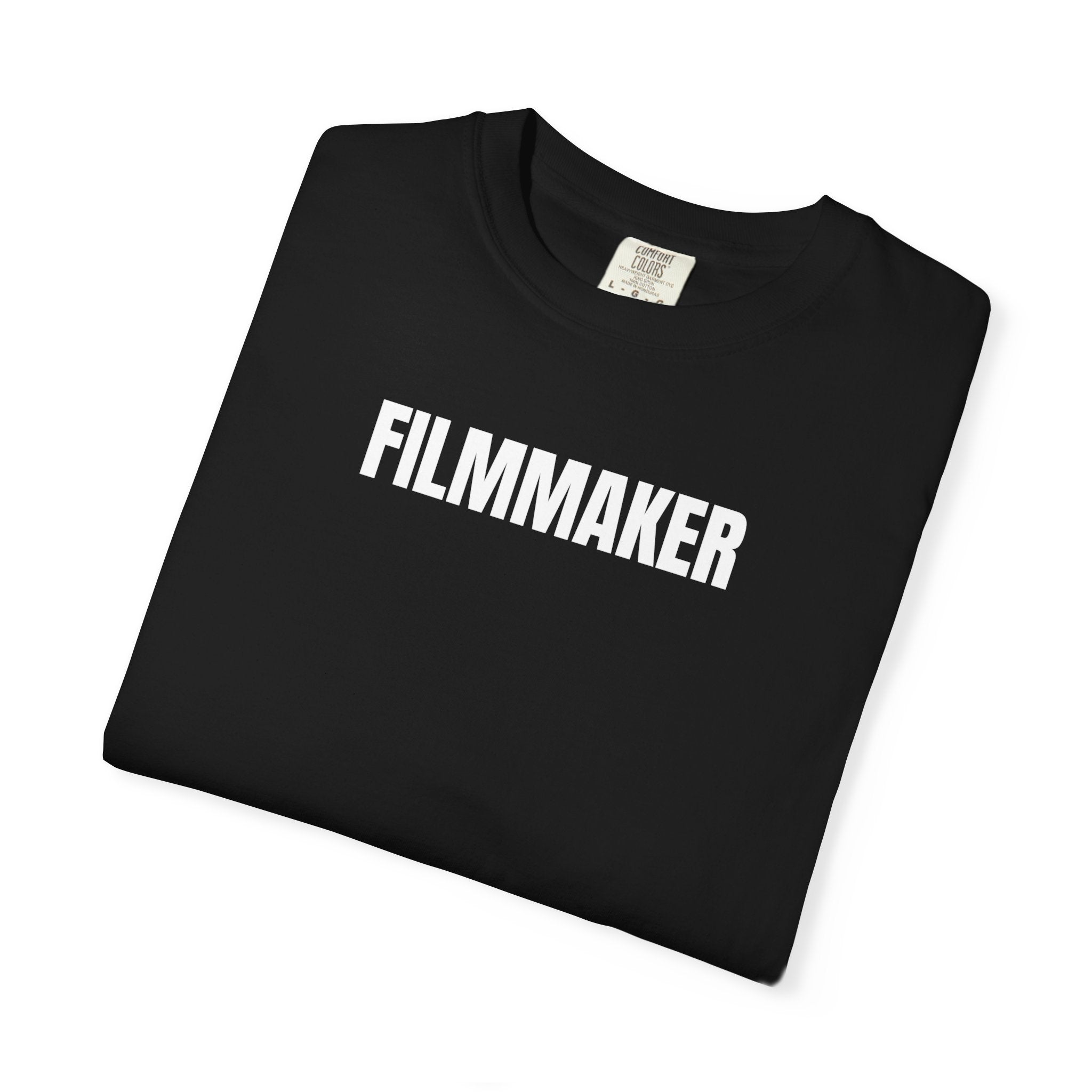 Filmmaker T-Shirt — Minimal Crew Tee for Directors & Video Creators