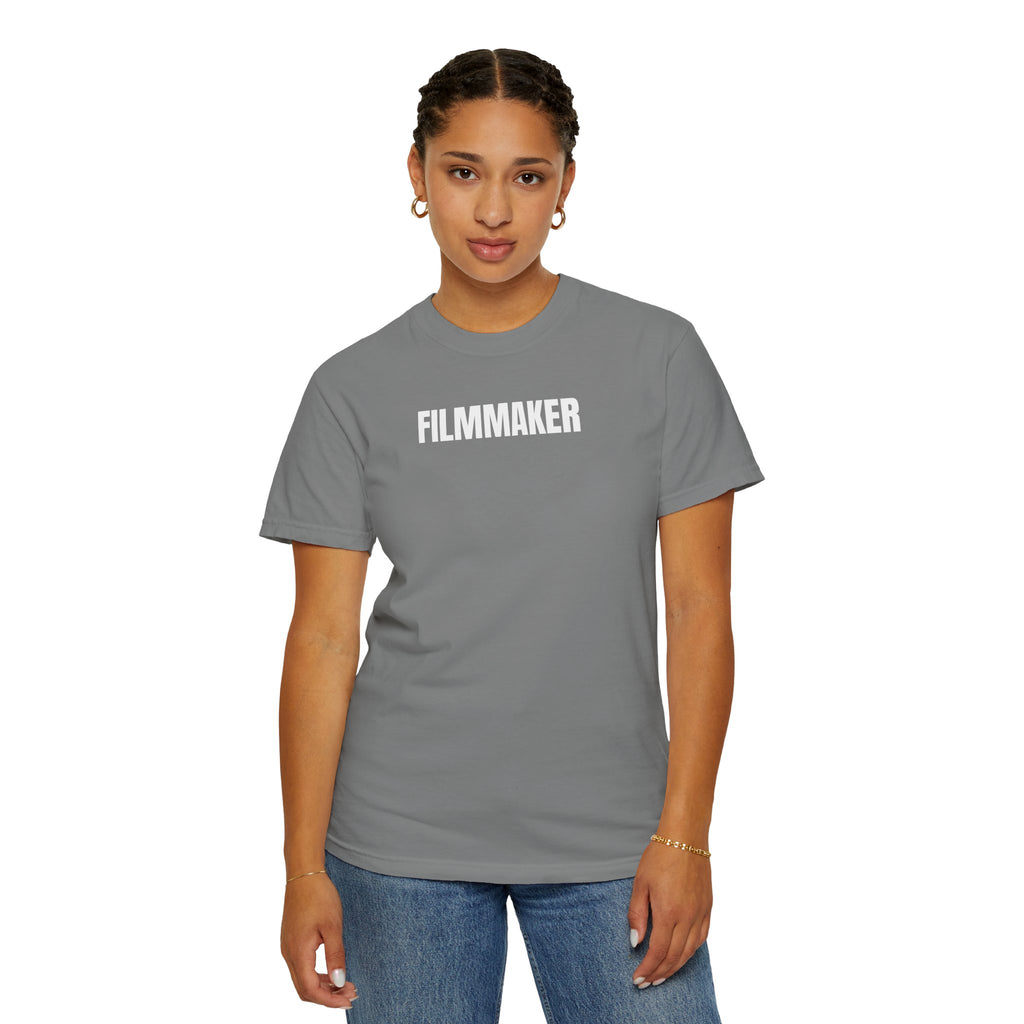 Filmmaker T-Shirt — Minimal Crew Tee for Directors & Video Creators
