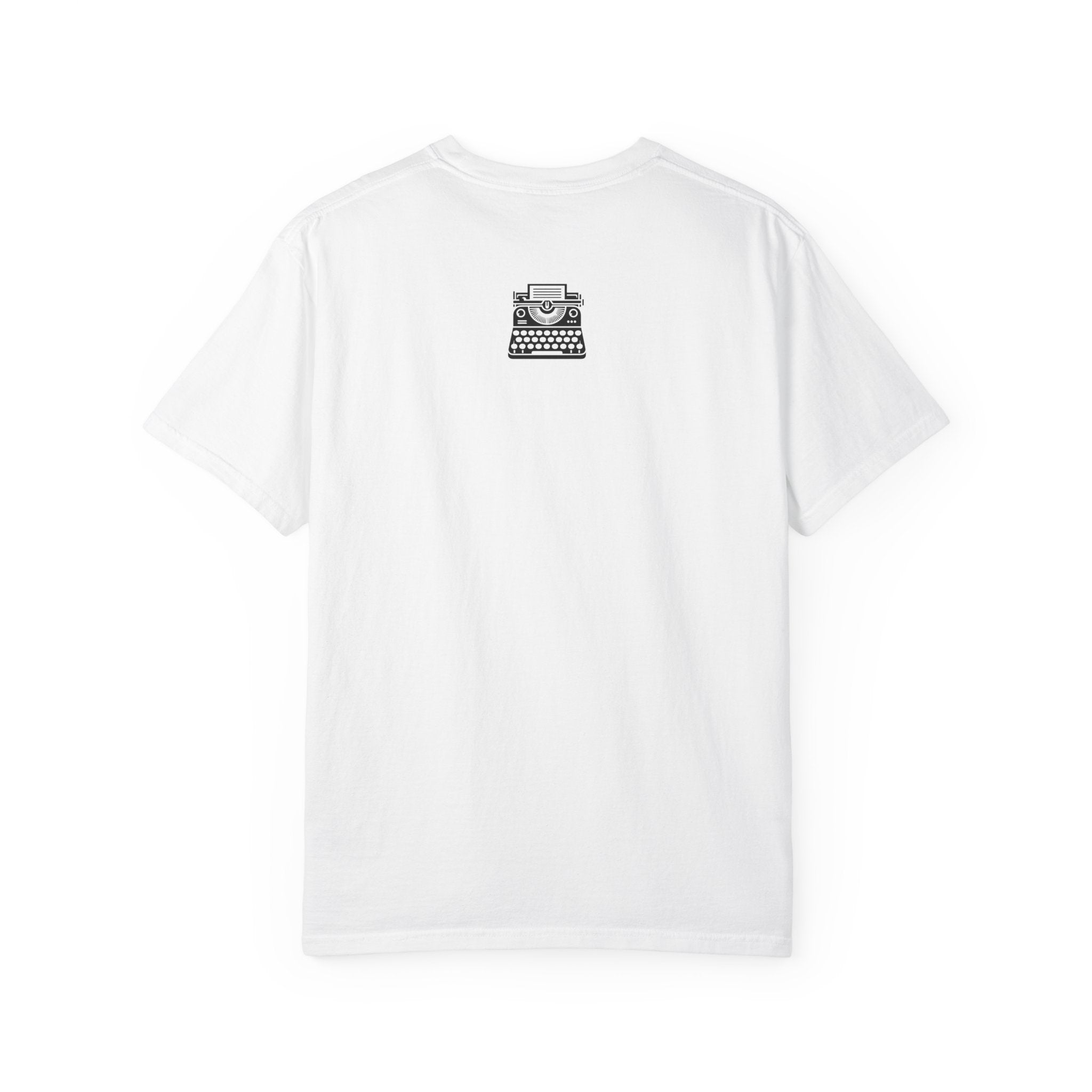 Script Writer T-Shirt — Minimal Typewriter Tee for Screenwriters & Authors