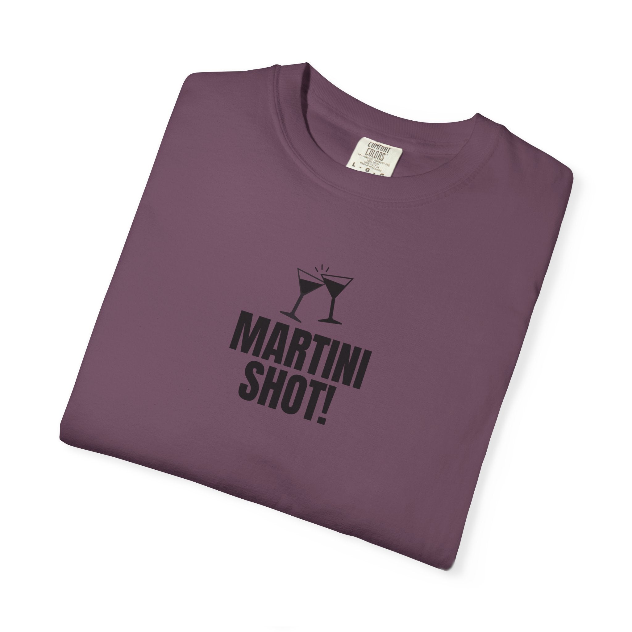 Martini Shot T-Shirt — Graphic Cocktail Tee