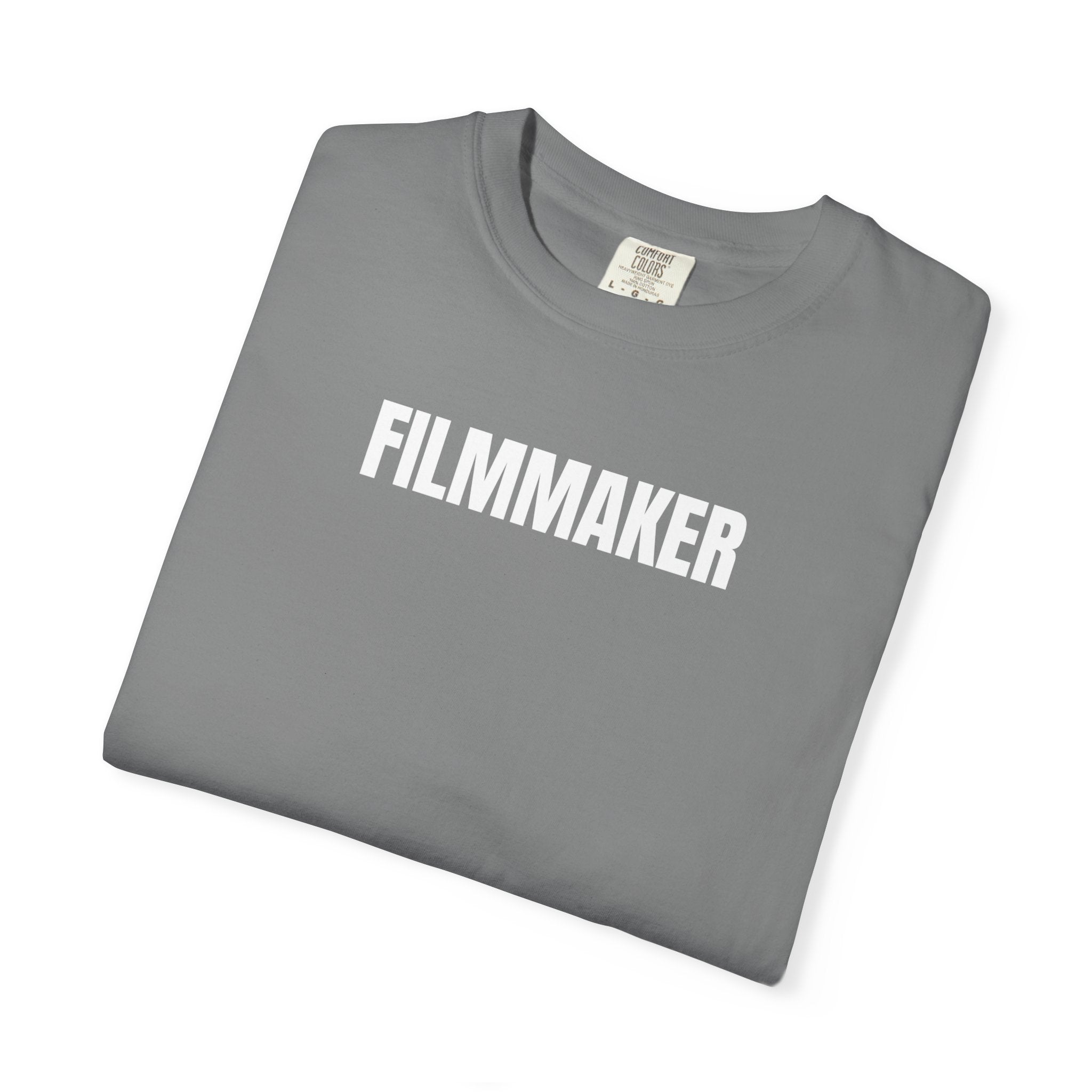 Filmmaker T-Shirt — Minimal Crew Tee for Directors & Video Creators